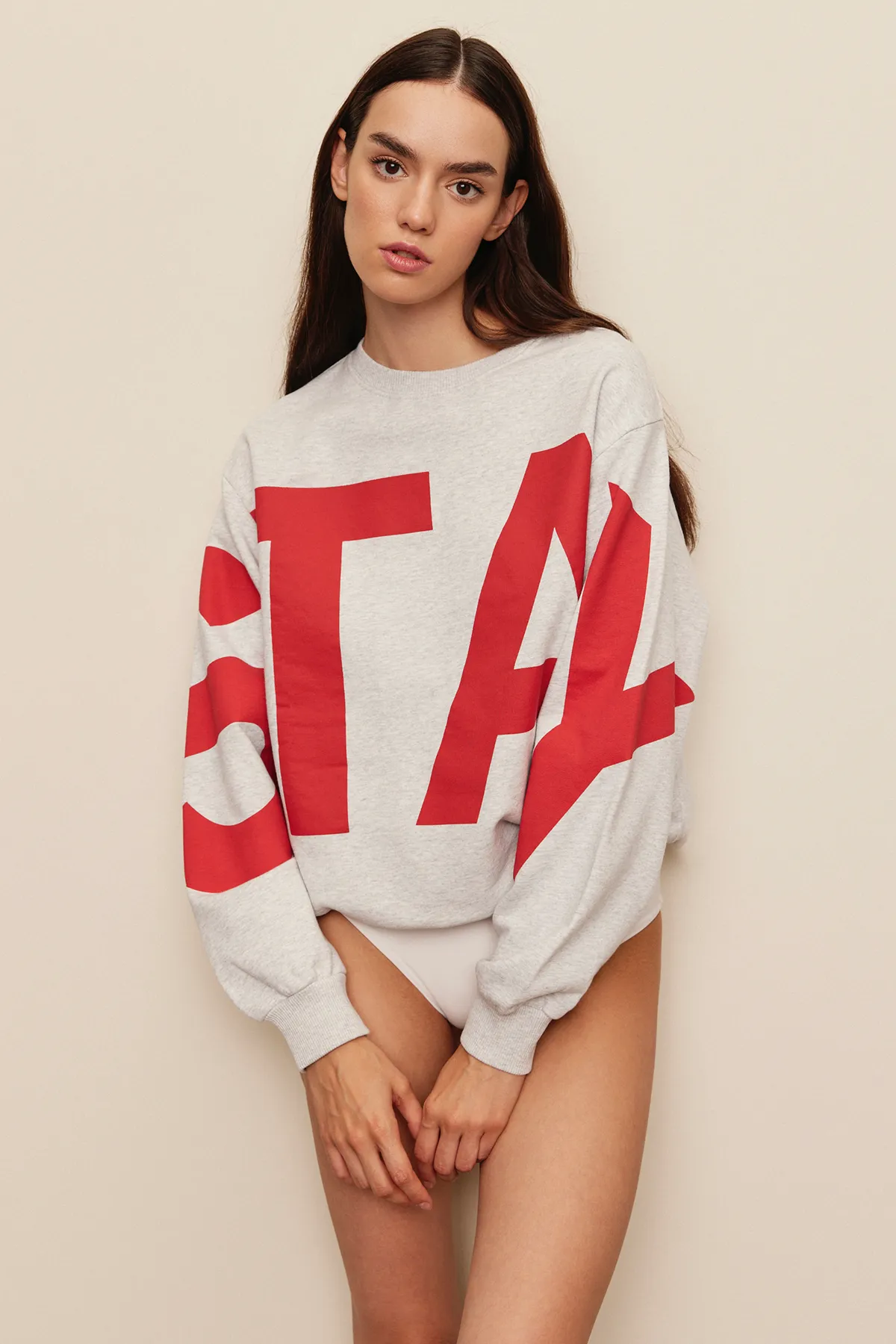 بیکینی سفید هودی سفید